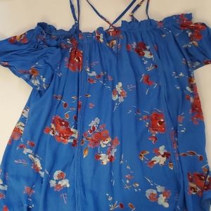 Blue xhilaration Blouse